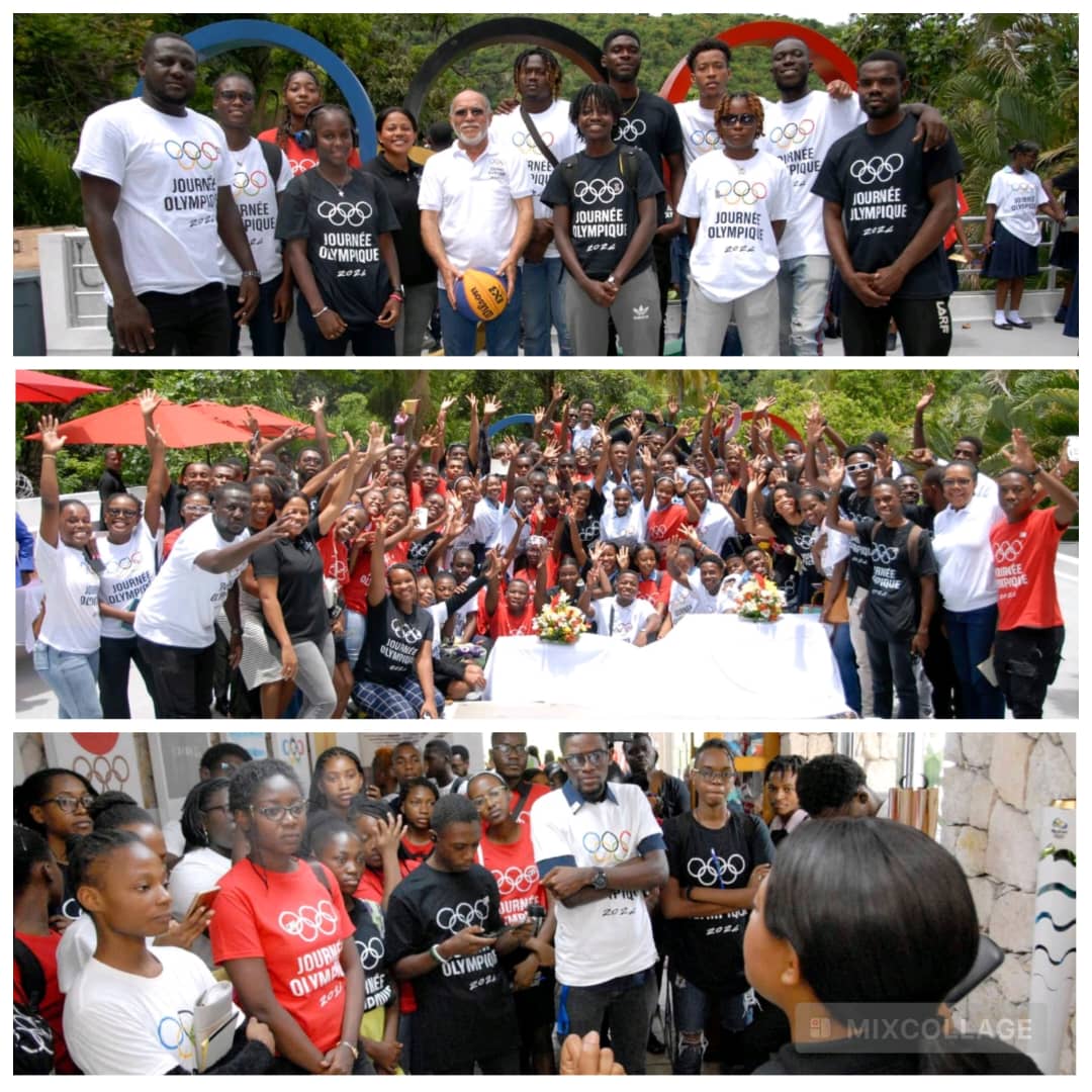 Le COH commémore la Journée olympique avec la classe estudiantine haïtienne !